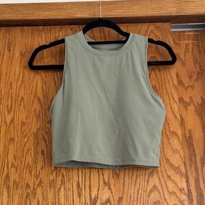Simple Sage Green Women's Tank Top